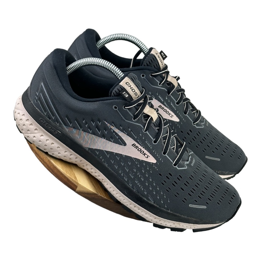 Brooks Ghost 13 Women’s Size 10.5 Wide 1203381D084 Gray Running Shoe